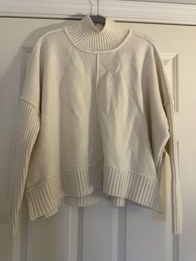 Oversized Mock Neck Sweater